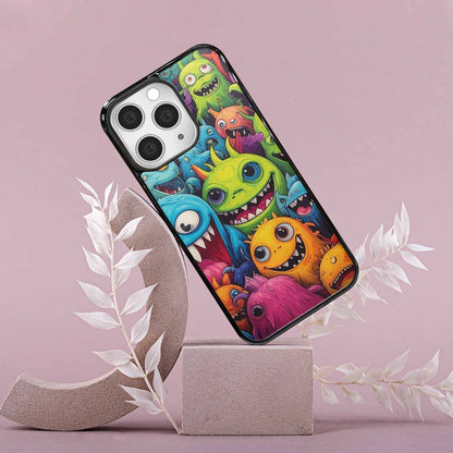iPhone 15 Pro Max Case — Monsters General Cartoon Monst 0p8, Custom Art Phone Cover
