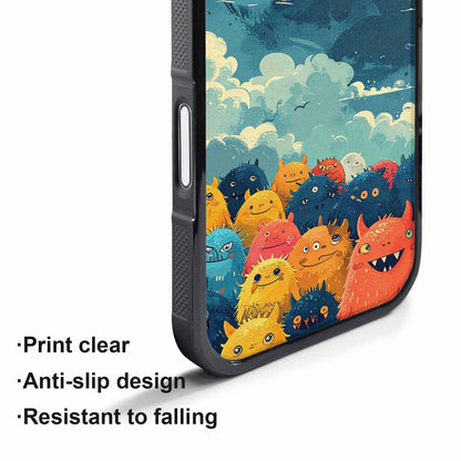 iPhone 17 Pro Max Case — Vintage Monsters Lighthouse Retro Vintage, Original Design Phone Case
