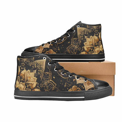 WOMEN'S Mandala High Top Canvas Aesthetic Shoes