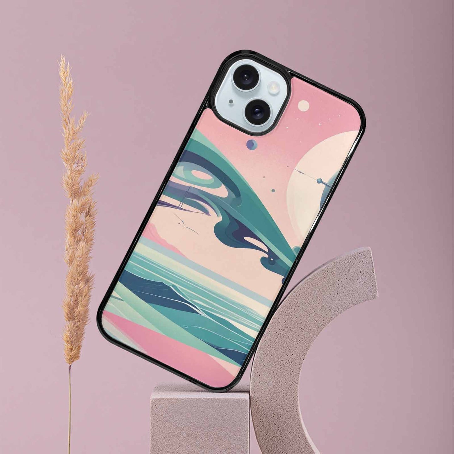 iPhone 15 Plus Case — 1930s European Surrealist Art Style Dreamlike, Custom Art Phone Cover
