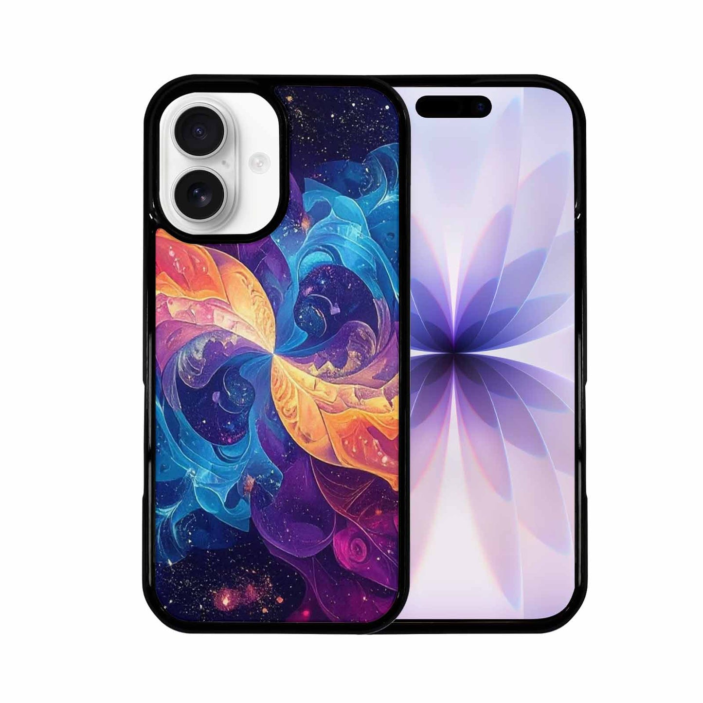 iPhone 17 Case — Rose Galaxy Art Seamless Galaxy Space, Custom Phone Case