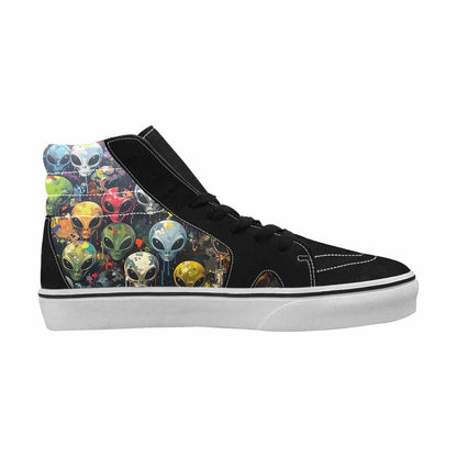 MEN'S Aliens × Camo Aliens High Top Canvas Dreamcore Custom Shoes