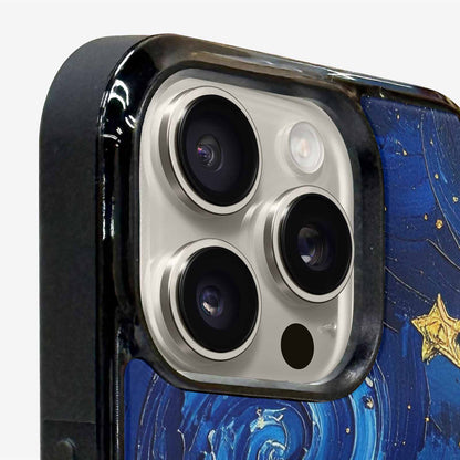 iPhone 15 Pro Max Case — Starry Night Galaxy Custom, Unique Phone Case Design