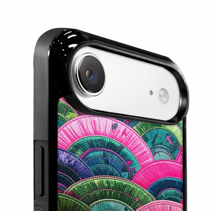 iPhone 17 Air Case — Vivid Camo Polysexual Pride Camo, Custom Printed Phone Case