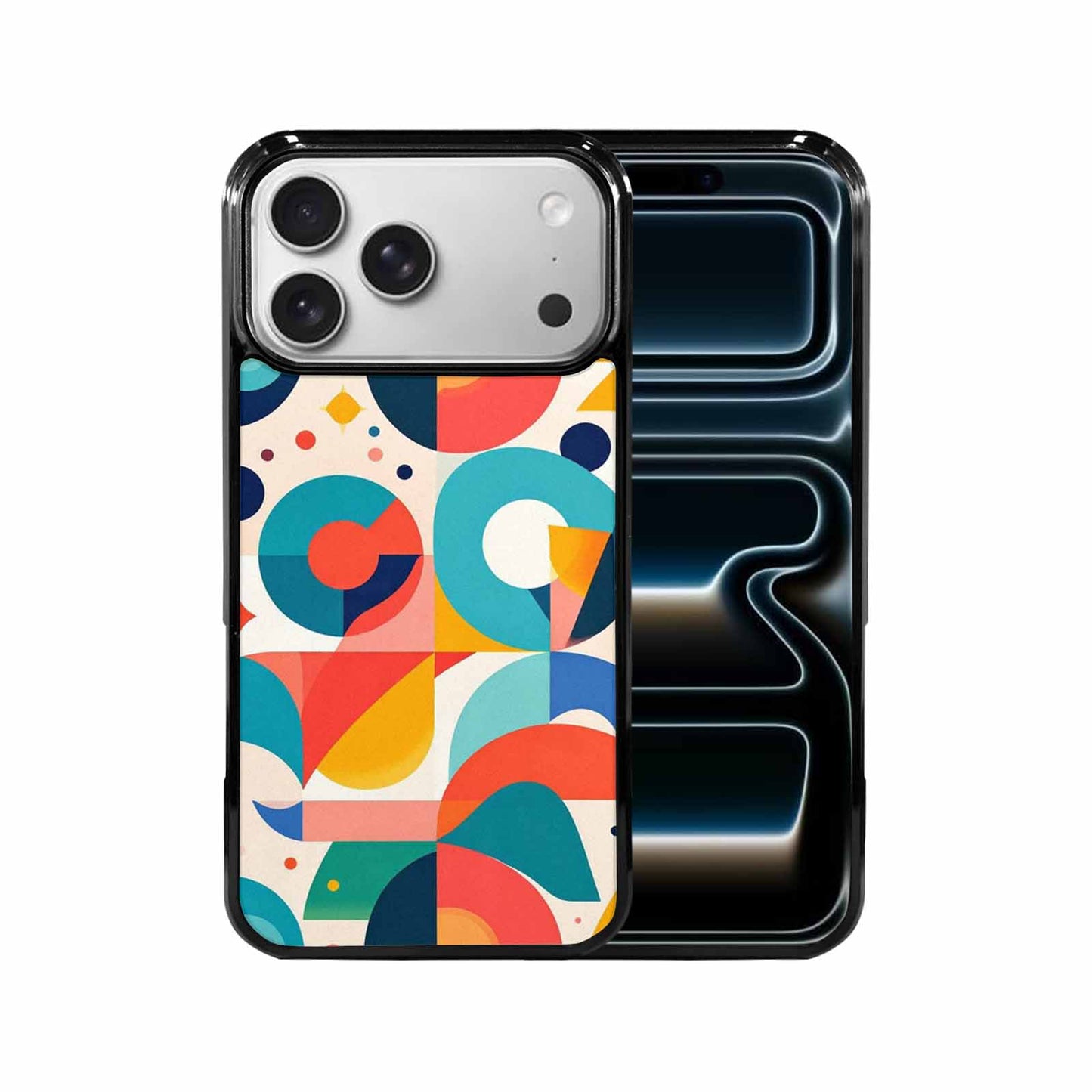 iPhone 17 Pro Max Case — Mod Cartoon Art Pattern Cartoon Cute, Custom Designed Case Cover