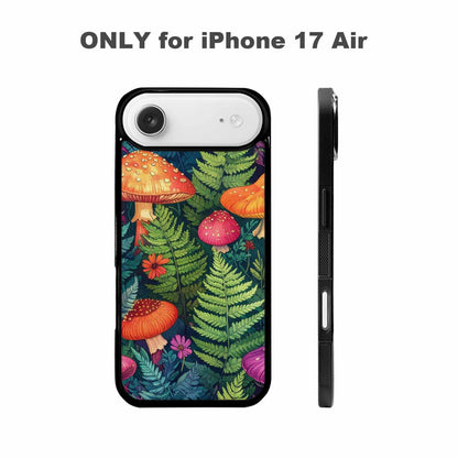 iPhone 17 Air Case — Mushrooms Botanicalmushrooms P Vyl Floral, Customized Protective Case