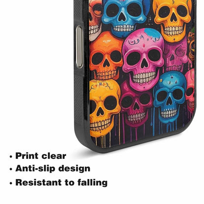 iPhone 16 Pro Max Case — Skulls General Skulls Pattern, Custom Print Case Cover