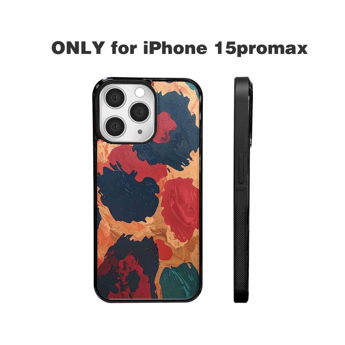 iPhone 15 Pro Max Case — Leopard Wallpaper Print Custom, Custom Art Phone Cover