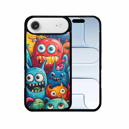 iPhone 17 Air Case — Small Cartoon Monster Character Pattern Cartoon, Unique Phone Case Design