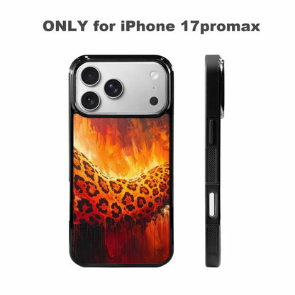 iPhone 17 Pro Max Case — Seamless Repeating Pattern Of Animal Print, Customized Protective Case