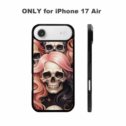 iPhone 17 Air Case — Skull Dark Art Gothic Print Gothic, Personalized Phone Case