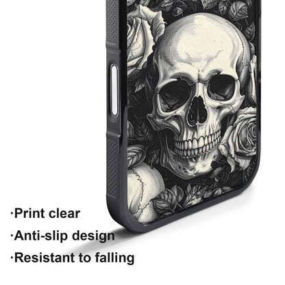iPhone 17 Pro Case — Seamless Tileable Pattern Of Overlapping Gothic, Original Design Phone Case