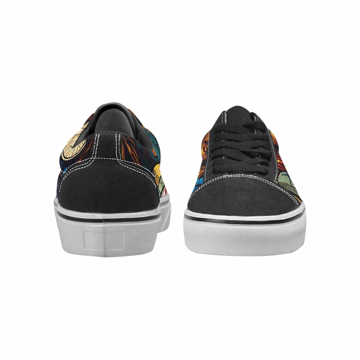 WOMEN'S Jesus Face Small Canvas Lace-Up Cottagecore Shoes