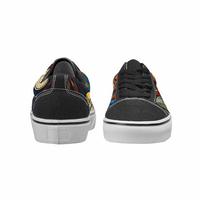 WOMEN'S Jesus Face Small Canvas Lace-Up Cottagecore Shoes