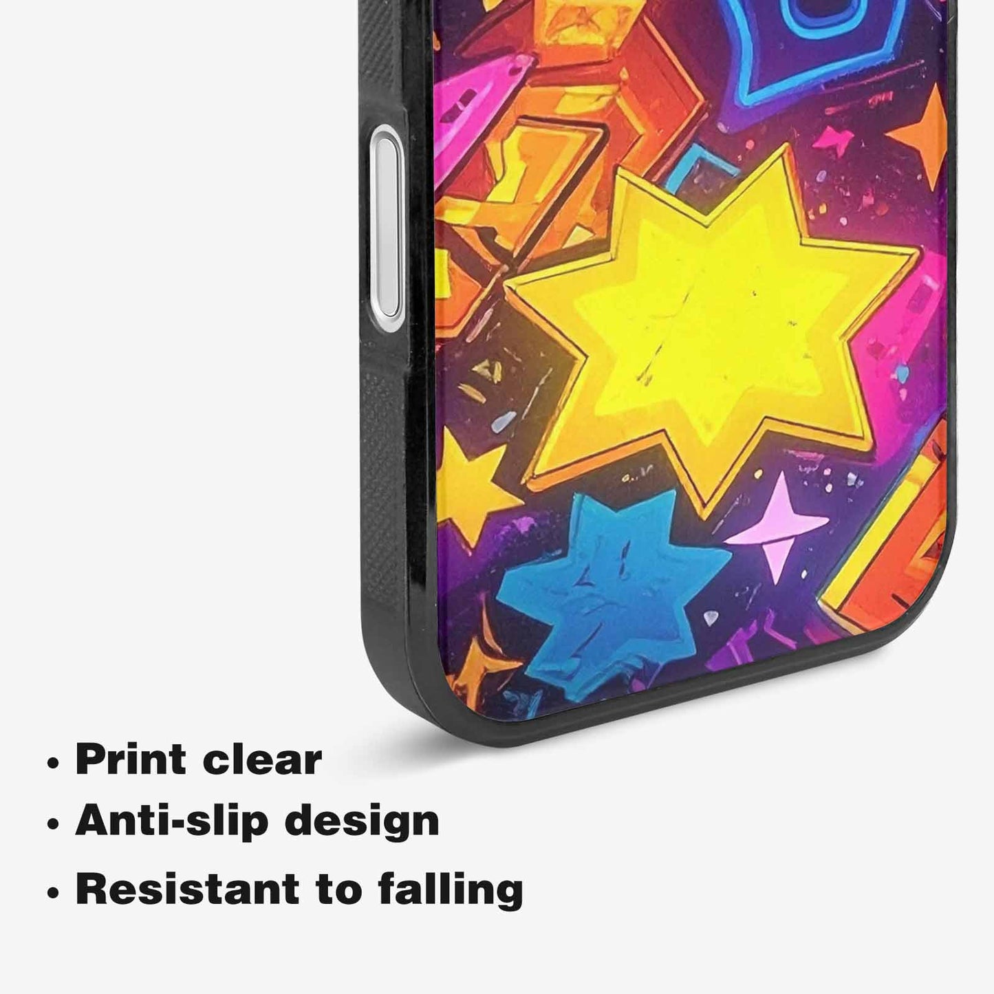 iPhone 16 Plus Case — 80s Retro Motif 80s Retro Motifs, Custom Art Phone Cover