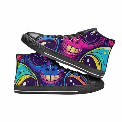 MEN'S Alien Ufo Cartoon High Top Canvas Dreamcore Sneakers