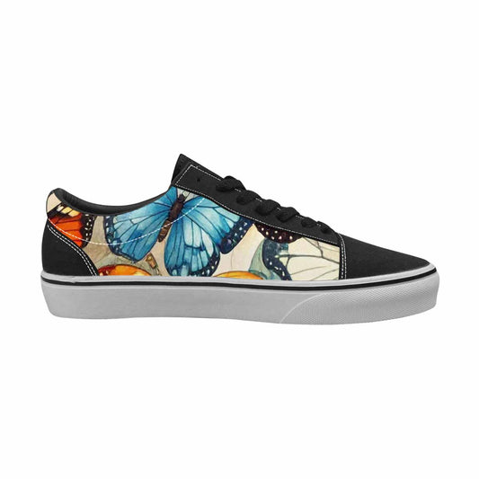 WOMEN'S Butterfly Wing Canvas Lace-Up Grunge Sneakers