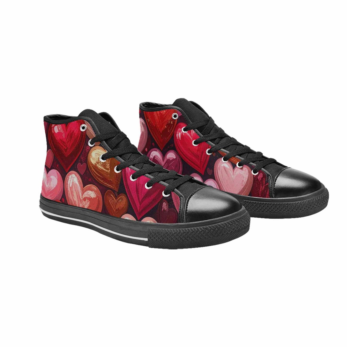 MEN'S No Words Or High Top Canvas Surreal Sneakers