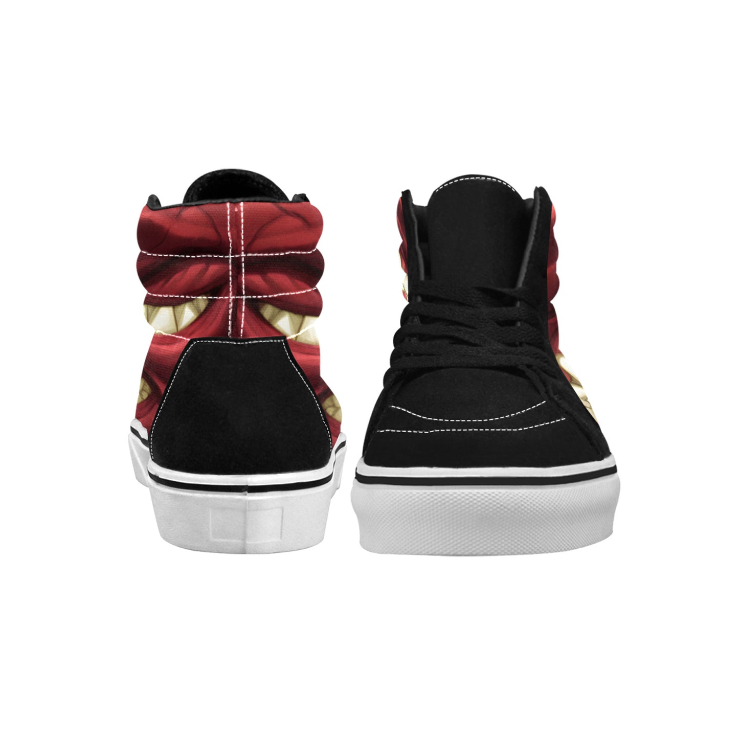 WOMEN'S Jack Trades Comic Pages High Top Skateboarding Surreal Sneakers