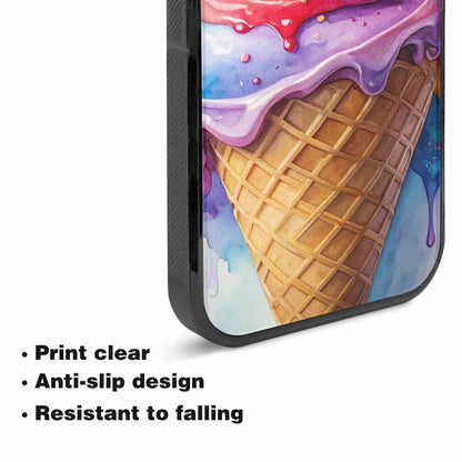 iPhone 15 Case — Melting Icecream Collage Custom, Custom Phone Case