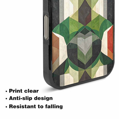 iPhone 16 Pro Case — Aromantic Flag Color Theme Small Rainbow, Custom Phone Case