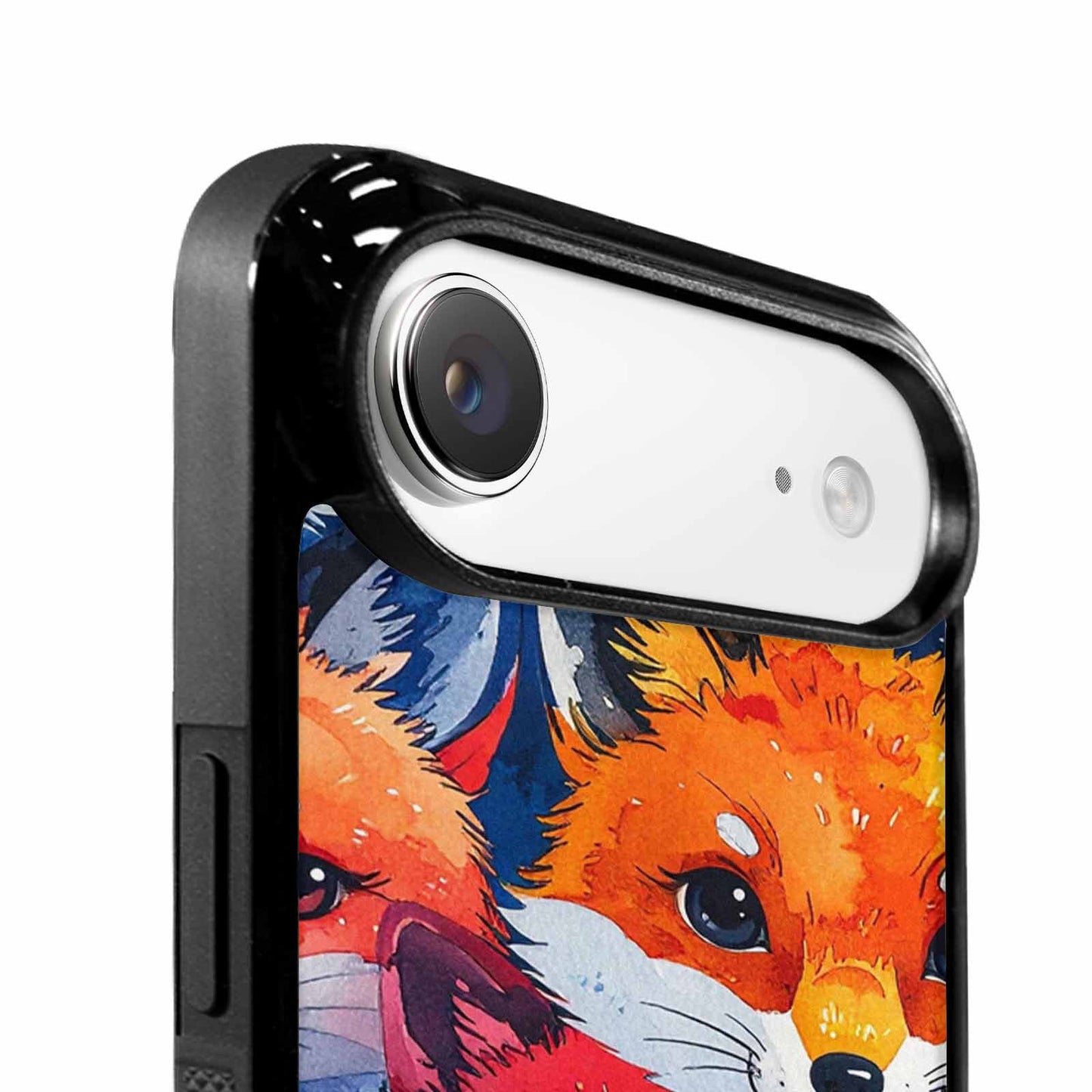 iPhone 17 Air Case — Watercolor Kawaii Fox Faces Watercolor Abstract, Custom Made Phone Cover