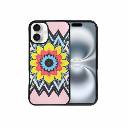 iPhone 16 Plus Case — 1960s Mod Cartoon Art Pattern, Custom Printed Phone Case