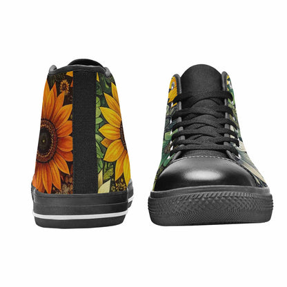 MEN'S Blend Melt Them High Top Canvas Surreal Sneakers