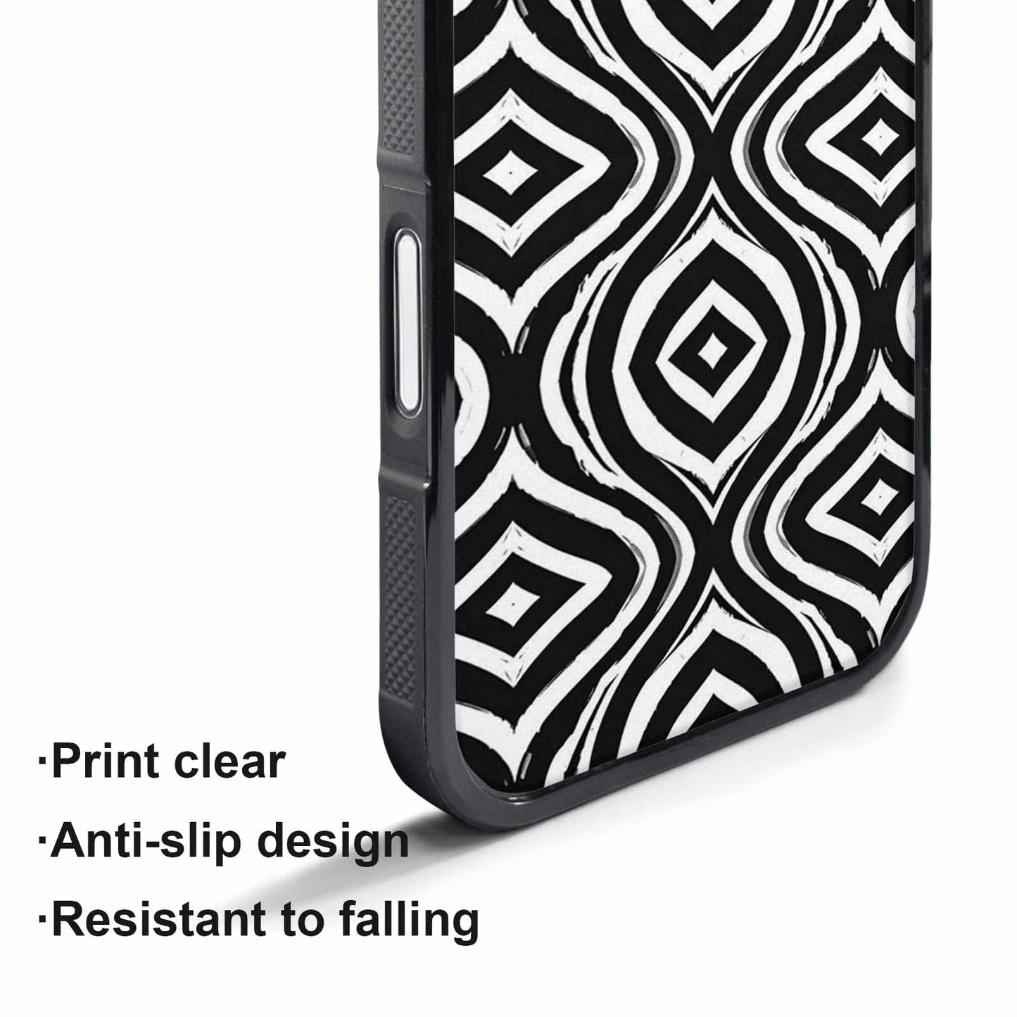 iPhone 17 Pro Case — Classic Zebra Print Animal Print, Custom Made Phone Cover