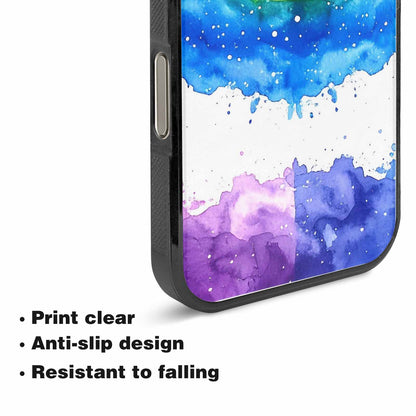 iPhone 15 Pro Max Case — Watercolor Splash Abstract Pattern Seamless Repeat, Unique Phone Case Design