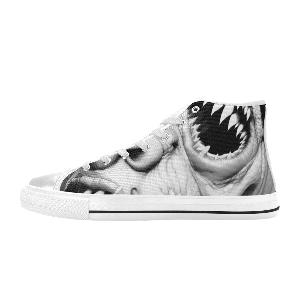 WOMEN'S Cc Twisted Faces 2 High Top Canvas Vibrant Chaos Sneakers