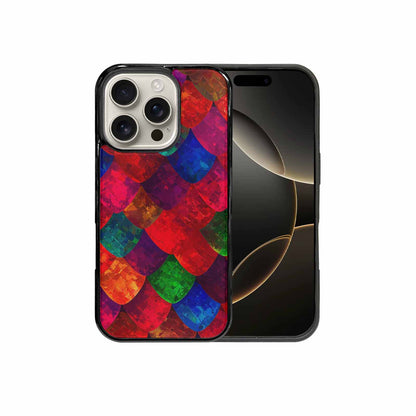iPhone 16 Pro Case — Snake Print Dark Seamless Pattern Vibrant, Original Design Phone Case