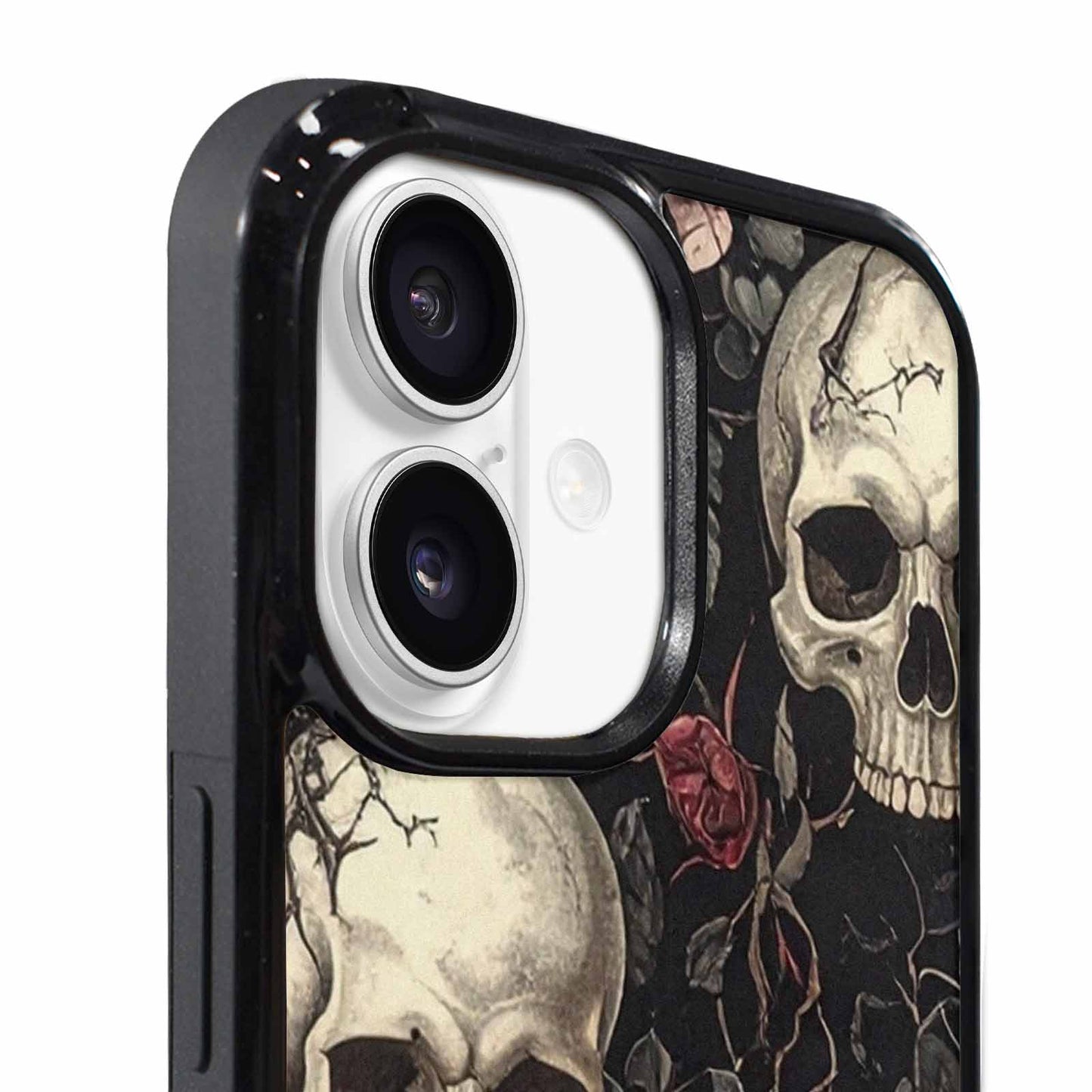 iPhone 17 Case — Skulls Roses And Skulls Gothic Skulls, Custom Designed Case Cover
