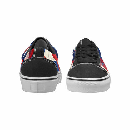 MEN'S American Flag Stars Canvas Lace-Up Vivid Shoes