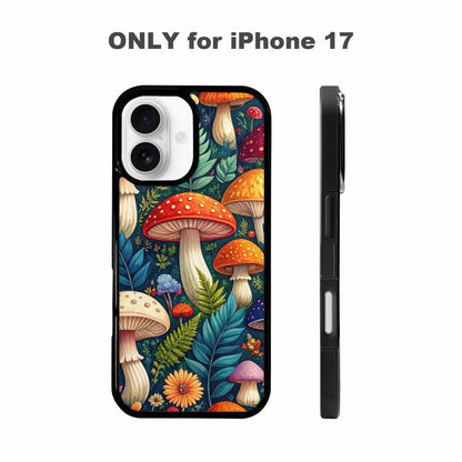 iPhone 17 Case — Mushrooms Botanicalmushrooms P Ias Floral, Custom Made Phone Cover