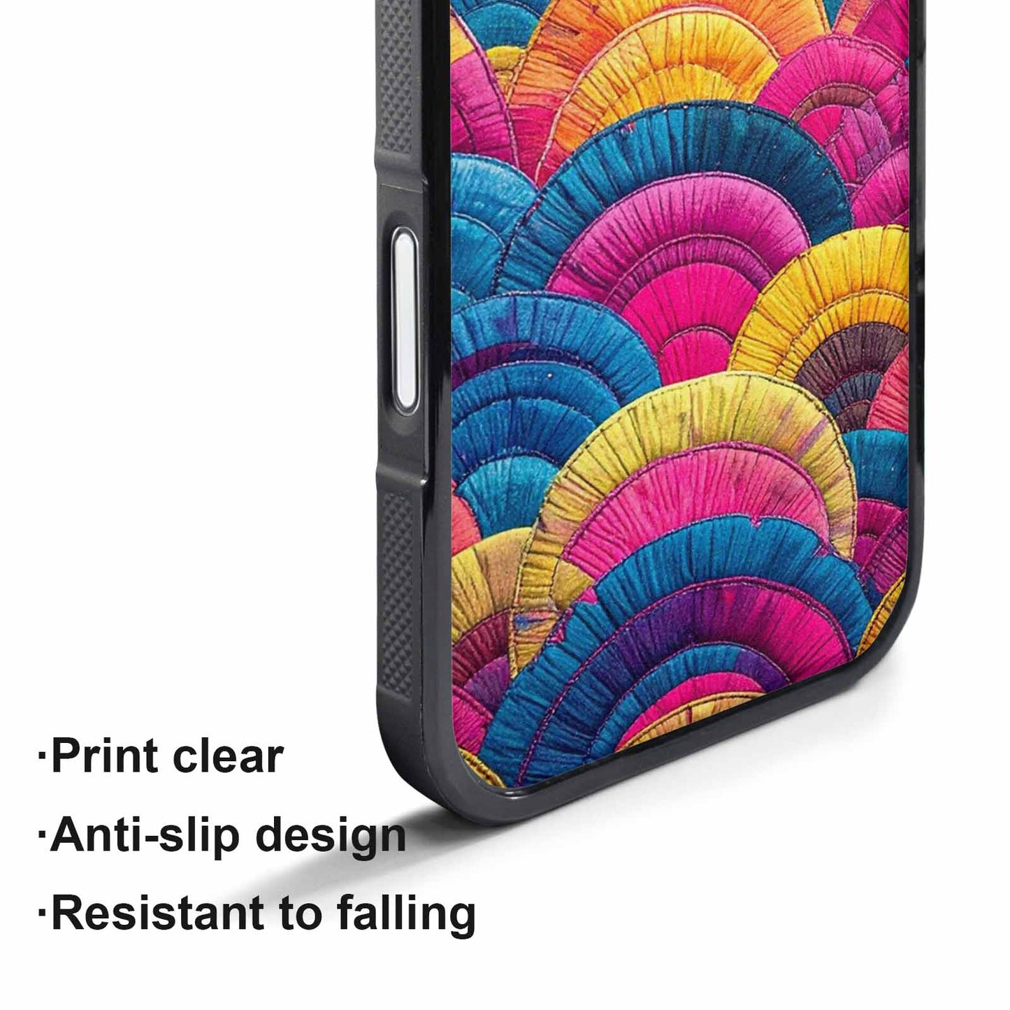 iPhone 17 Pro Max Case — Vivid Camo Pansexual Camo, Original Design Phone Case