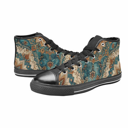 WOMEN'S Mandala High Top Canvas Aesthetic Sneakers