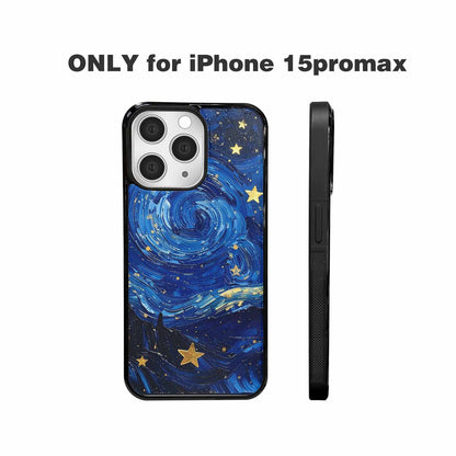 iPhone 15 Pro Max Case — Starry Night Galaxy Custom Personalized Phone, Custom Designed Case Cover