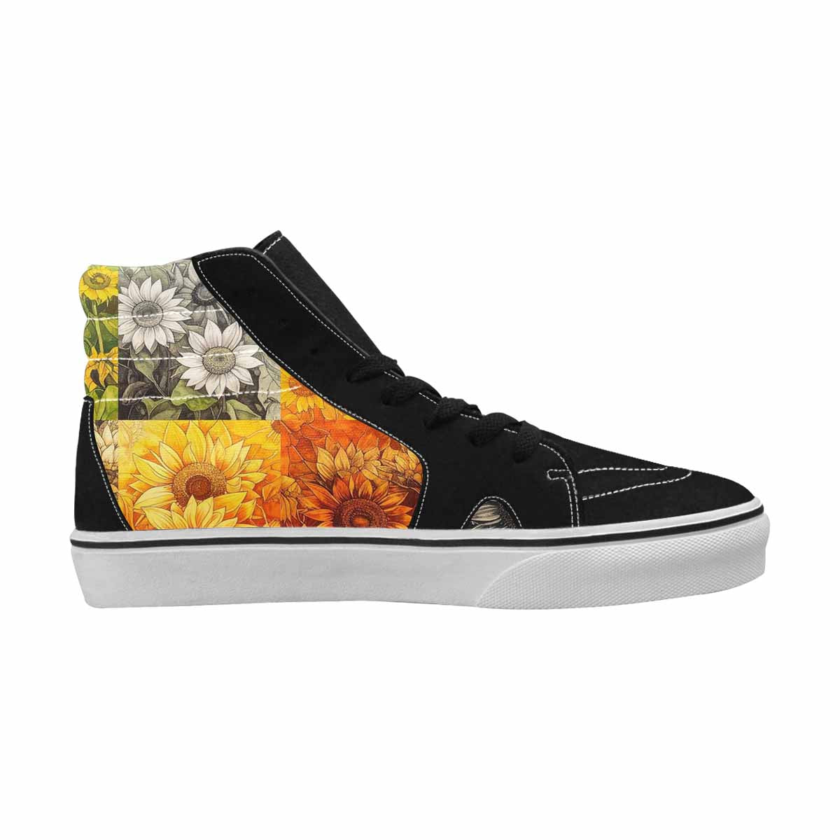 MEN'S Blend Melt Them High Top Canvas Dark Academia Custom Shoes