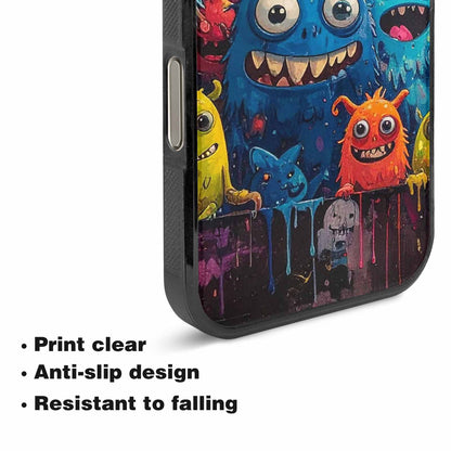 iPhone 16 Pro Case — Monsters General Cartoon Monst, Custom Designed Case Cover