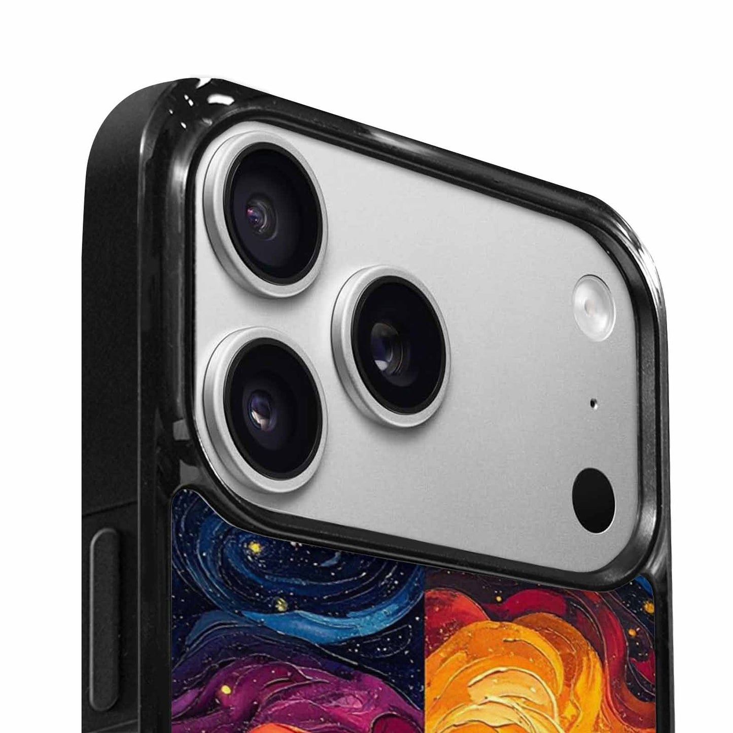 iPhone 17 Pro Case — Small Van Gogh Style Swirl Galaxy, Original Design Phone Case