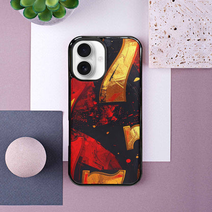 iPhone 16 Case — Dice And Casino Pattern Seamless Repeat, Custom Art Phone Cover