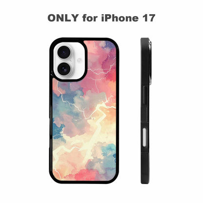 iPhone 17 Case — Vintage Spring Lightning Retro Vintage, Custom Made Phone Cover