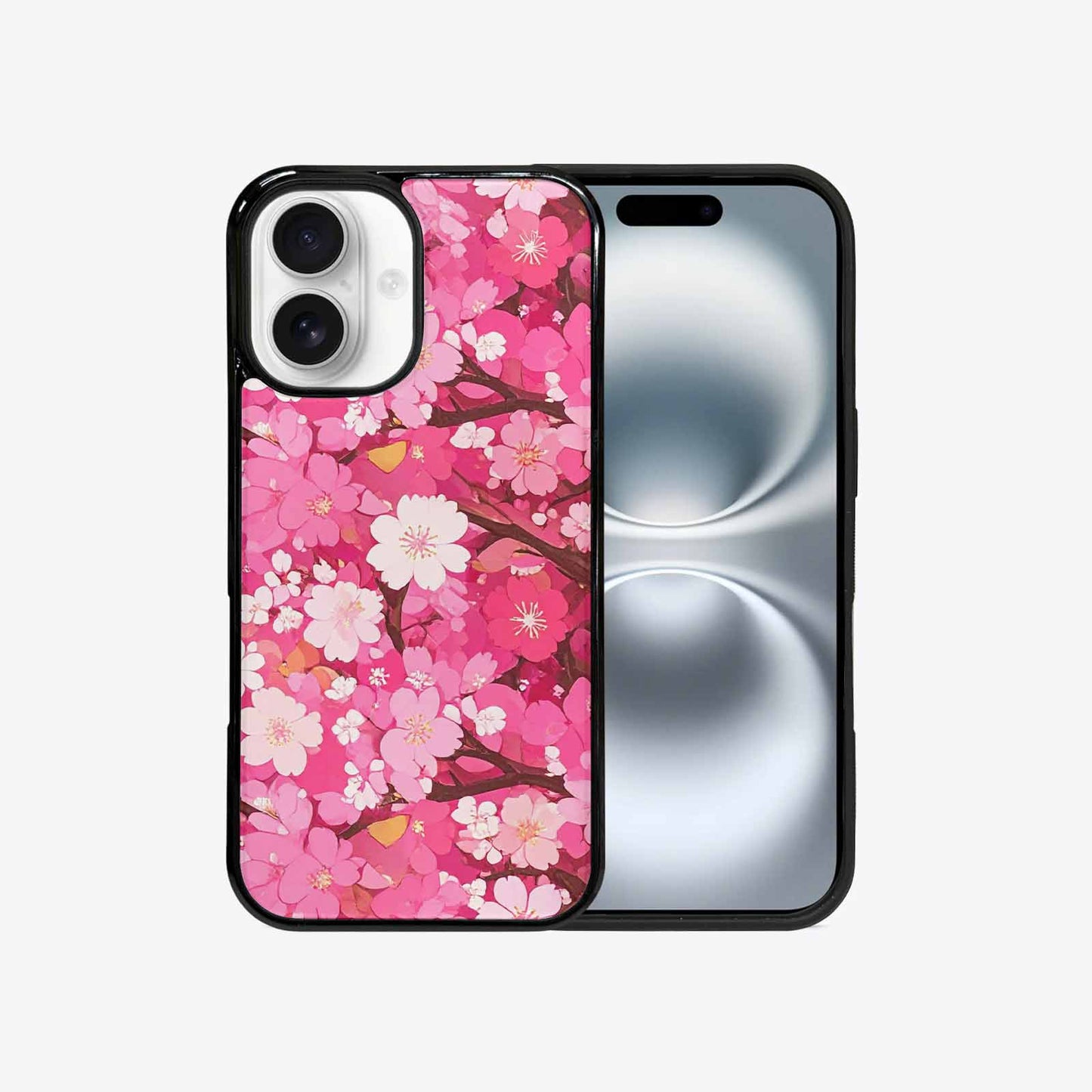 iPhone 16 Case — Cherry Blossom Branch Cherry Blo E7l, Unique Phone Case Design