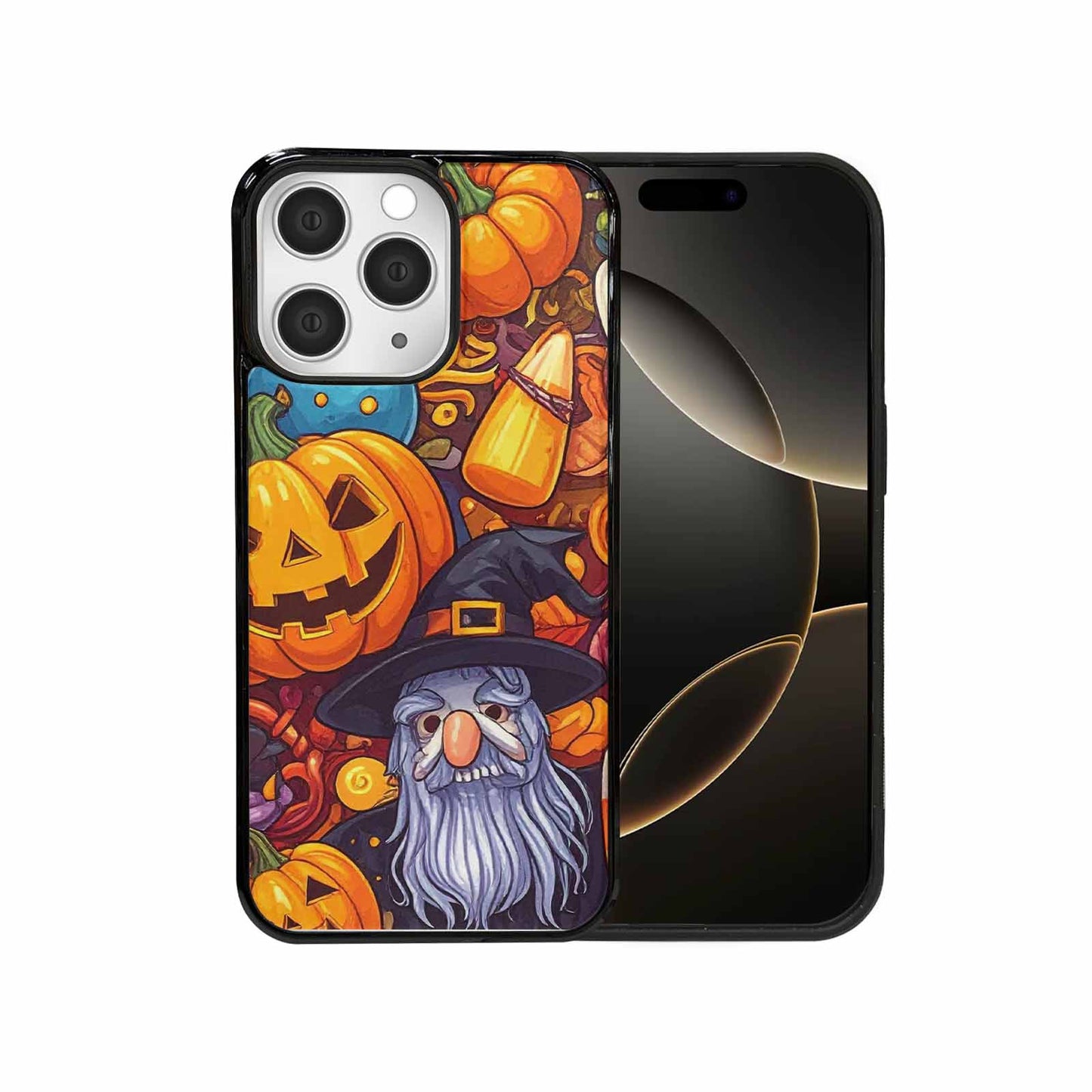 iPhone 15 Pro Max Case — Halloween Art Print Edge To Edge, Custom Art Phone Cover