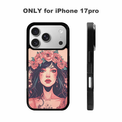 iPhone 17 Pro Case — Skull Dark Art Gothic Print Gothic, Original Design Phone Case