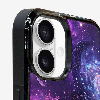 iPhone 16 Plus Case — Galaxy Snake Print Custom, Custom Art Phone Cover