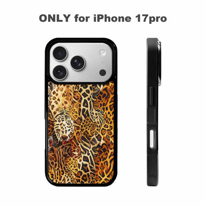 iPhone 17 Pro Case — Small Animal Print Pattern Randomly Animal, Custom Art Phone Cover