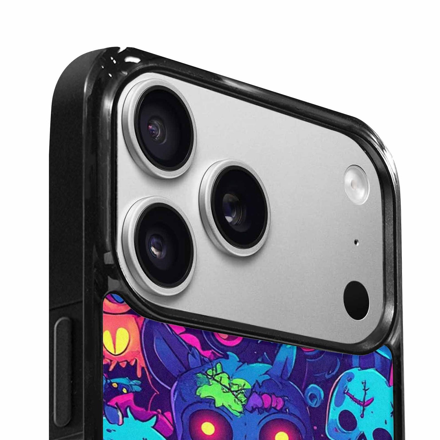 iPhone 17 Pro Max Case — Mixed Toxic Glow Creature Cartoon Cute, Personalized Phone Case
