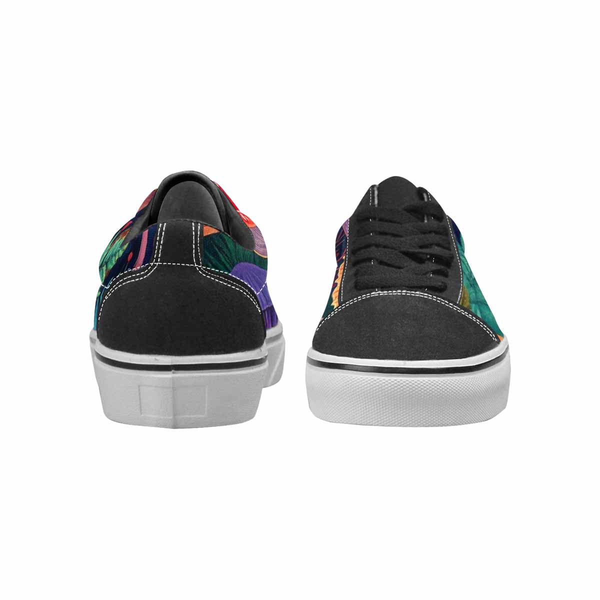 WOMEN'S Mushrooms  Botanical Mushrooms Lace-Up Canvas Dreamcore Custom Shoes